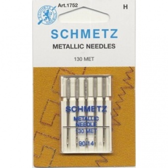 Иглы металлизированные №90, Schmetz