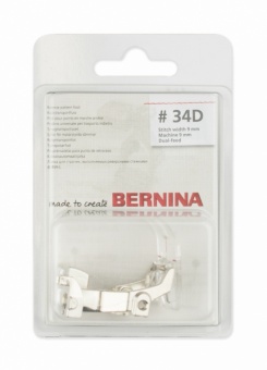 Лапка Bernina №34D для реверсных стежков с прозрачной подошвой